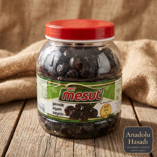 Gemlik Siyah Zeytin 1 kg – S 291-320